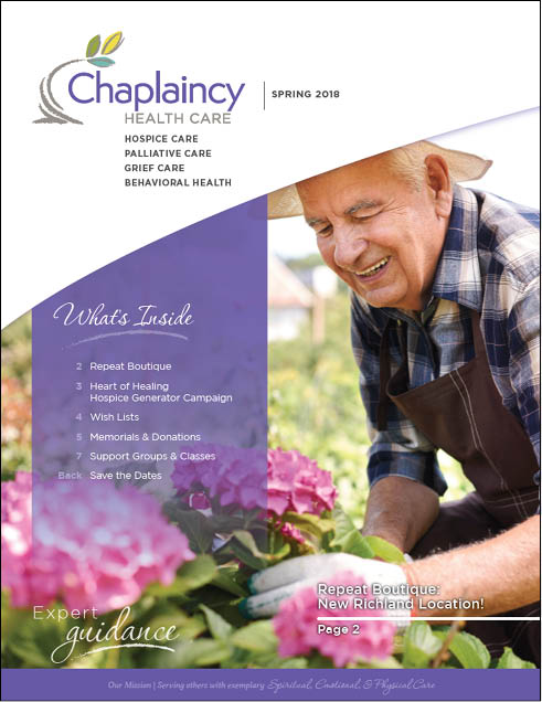 Chaplaincy Health Care Spring Newsletter