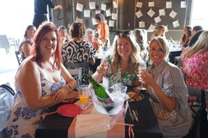 bubbles and brunch event attendees